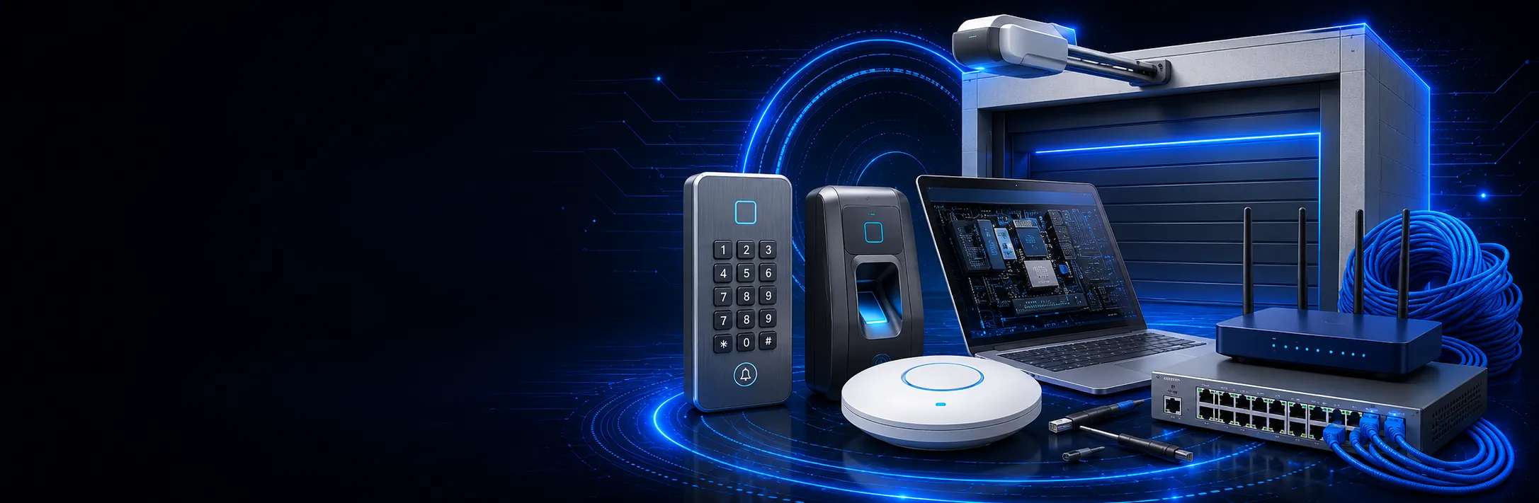 Integración de biométricos, automatización, redes, Wi-Fi, cableado estructurado, soporte técnico y software