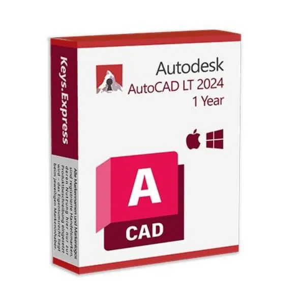 SUSCRIPCIÓN ORIGINAL AUTOCAD 2024 1 AÑO